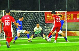 開打了！市“工會杯”職工足球邀請賽開幕